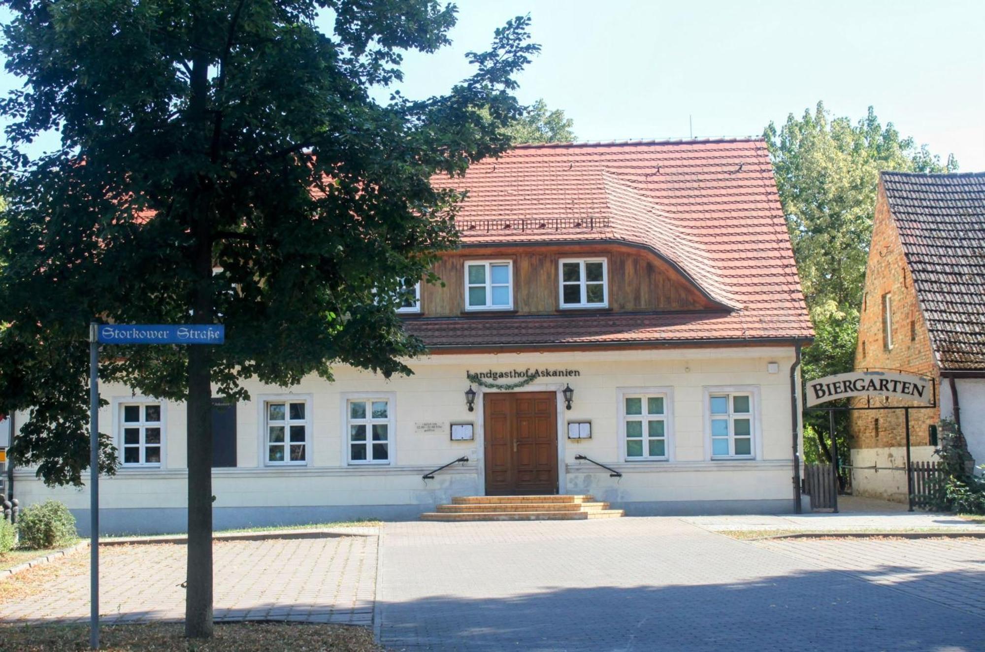 Landgasthof Askanien Templin Exterior foto